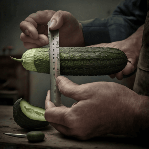 KevinClarkShafety A man measures a cucumber with a ruler 23e690a8 1914 460b 94af 3ef7b156d7fe