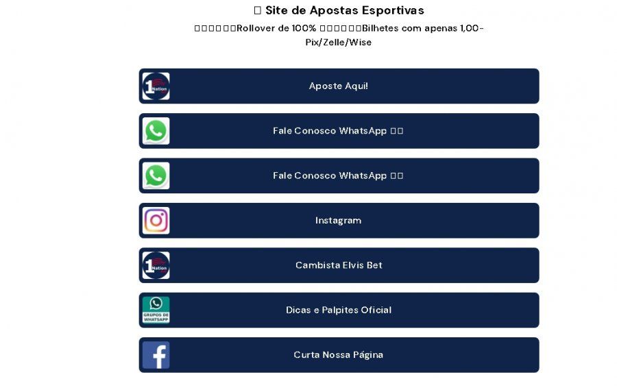  Site de Apostas Esportivas  Instagram Facebook  Linktree   Google Chrome