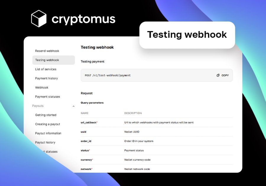 Testing webhook