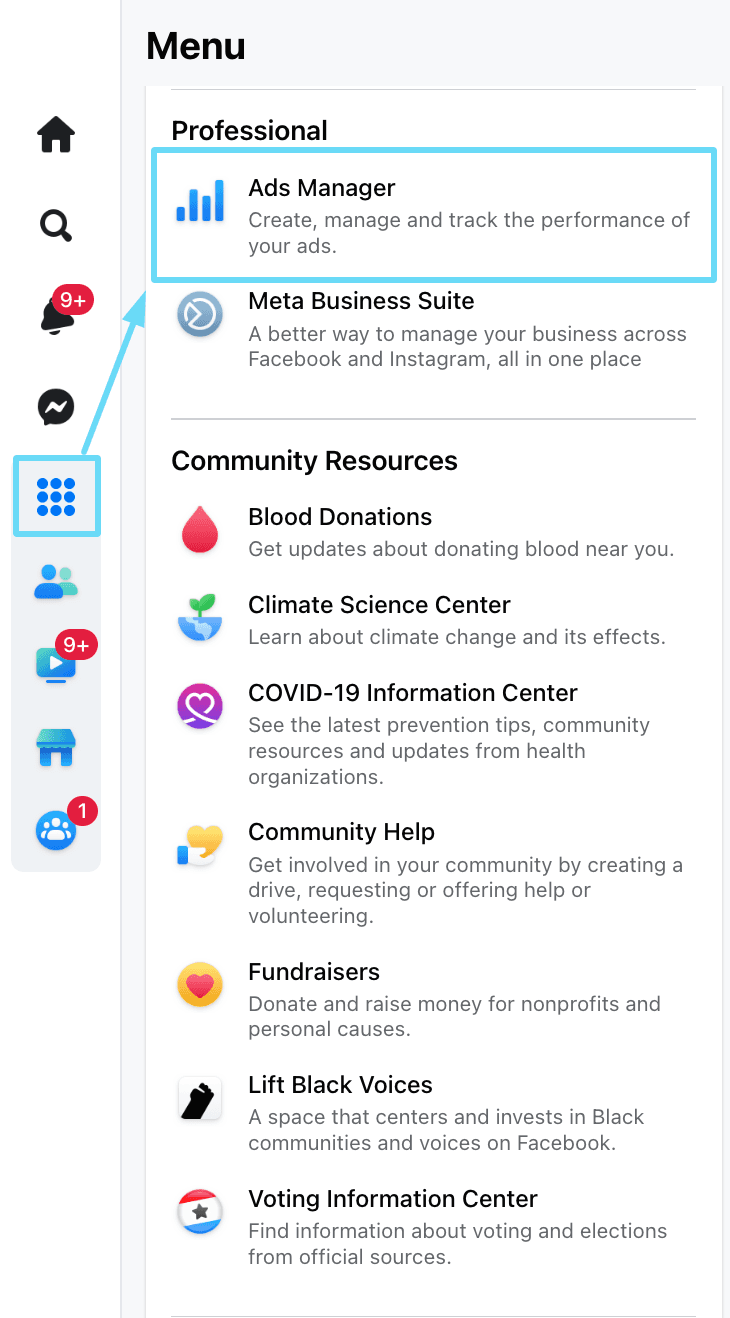 Facebook Ads Manager