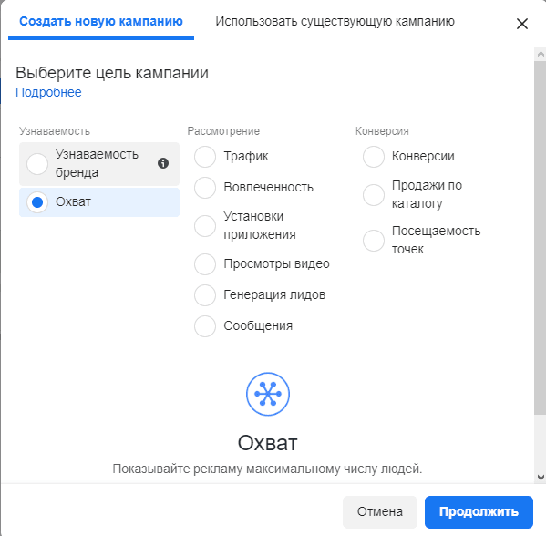 Сlick to call. Охват