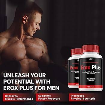 Erox Plus for Men Capsules, Erox Plus Vitamin Complex Pills, Official  Formula, Erox Plus Dietary Supplement, All Natural Support Formula Reviews  (3 ...