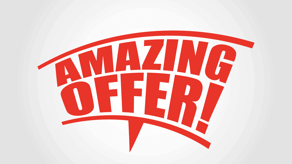 Successful Facebook ads have great offers