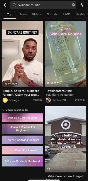 TikTok начал тестировать рекламу в результатах поиска
