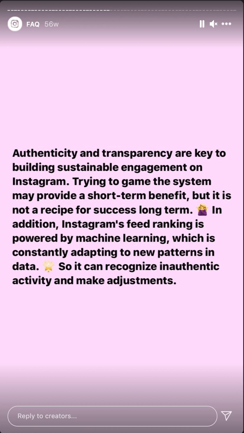 Разбор алгоритма Instagram в 2021 году