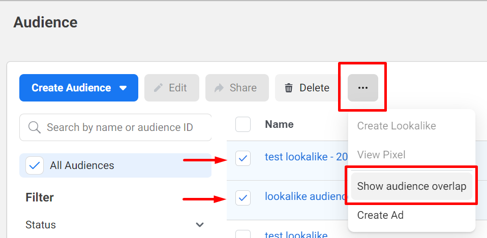 audience overlap