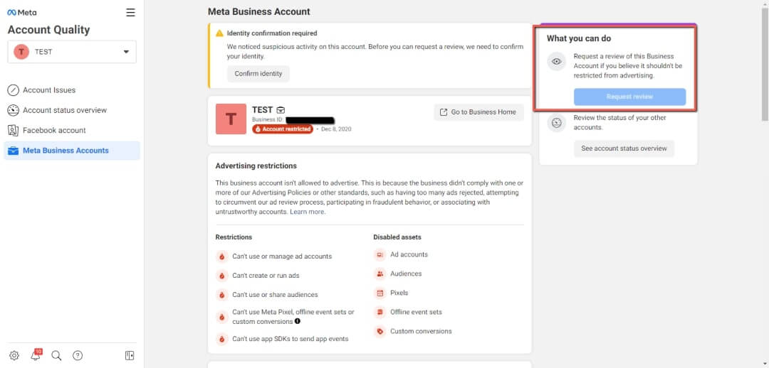 Banned Facebook ad account appeal Banned Facebook ad account appeal