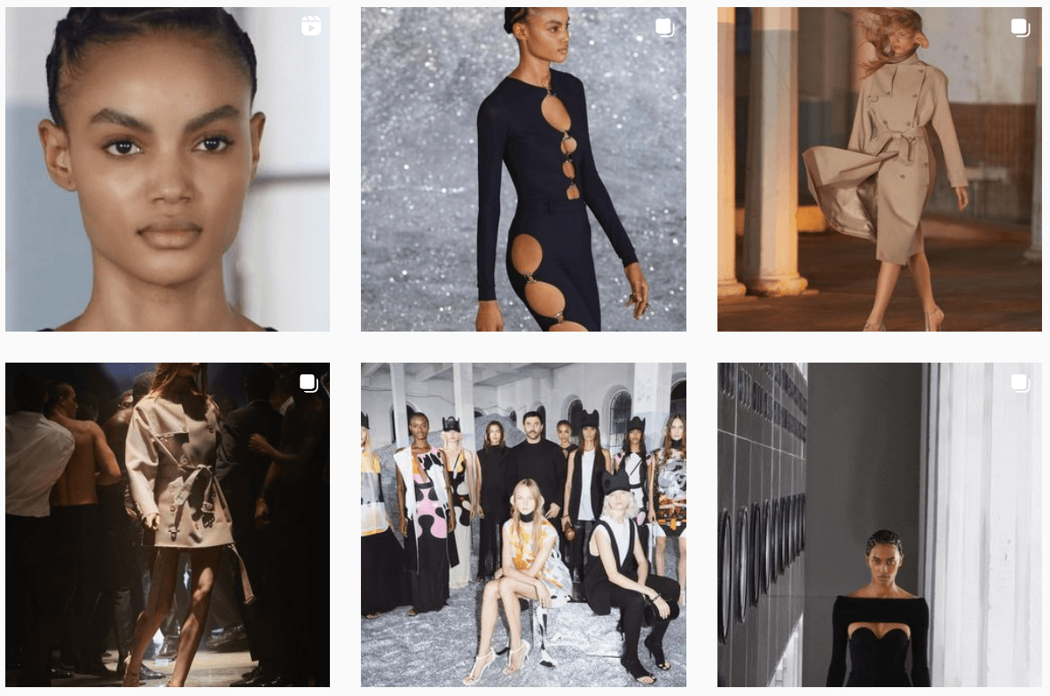 Luxury Fashion Brand (Burberry) Instagram Example Luxury Fashion Brand (Burberry) Instagram Example