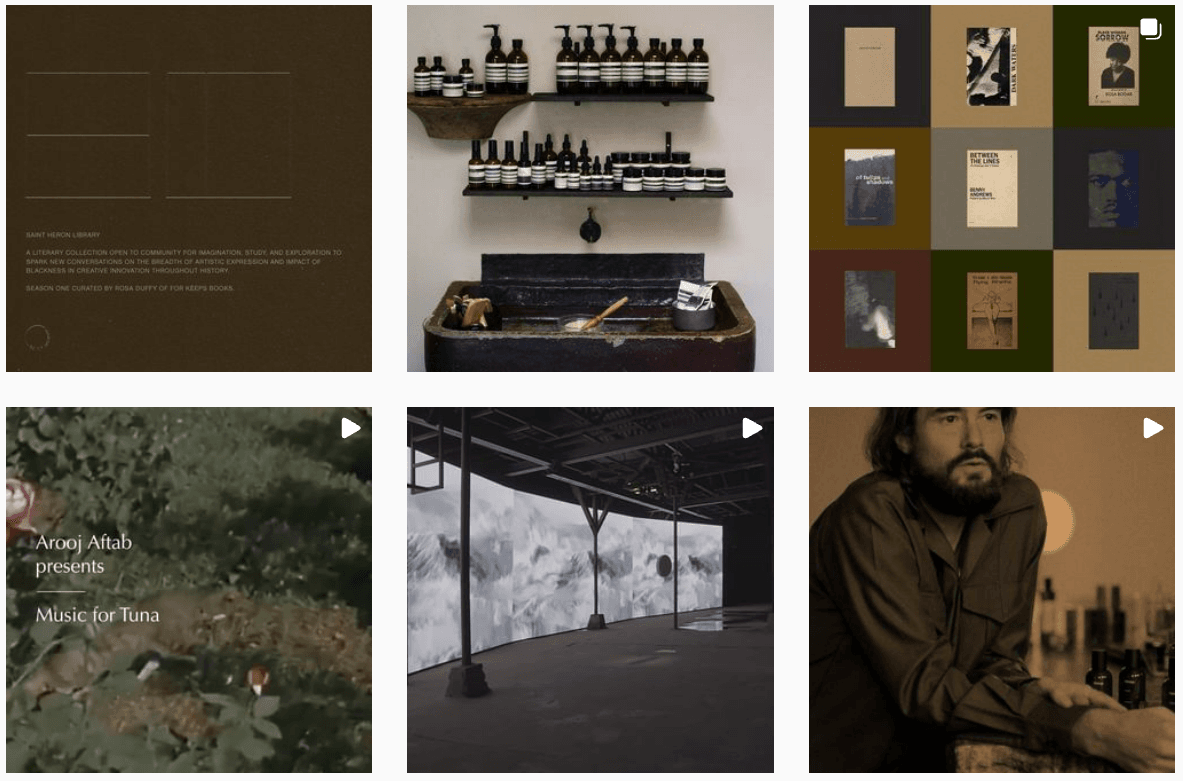Beauty Brand (AESOP) Instagram Examples Beauty Brand (AESOP) Instagram Examples