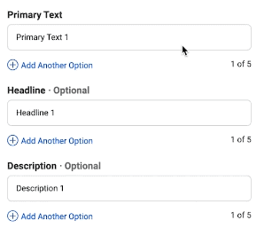 Configuring different parameters to a dynamic ad of a CBO campaign Configuring different parameters to a dynamic ad of a CBO campaign