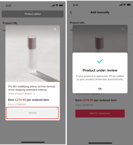TikTok Shop: продукция на рассмотрении TikTok Shop: продукция на рассмотрении