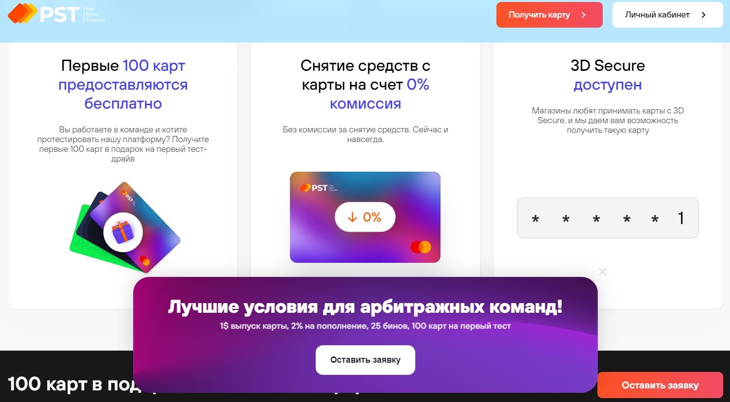 Условия PST Условия PST