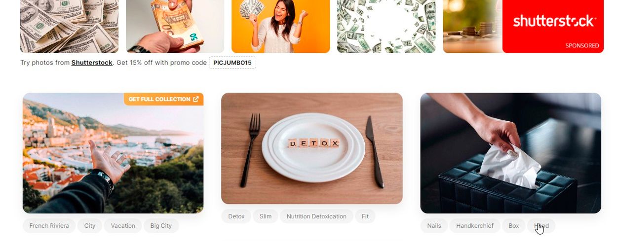 Изображения в PicJumbo Изображения в PicJumbo